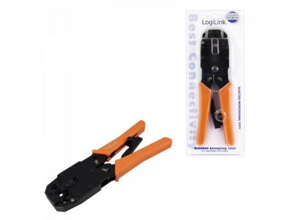 Logilink Crimping tool universal with cutter and isolater metal (WZ0003)