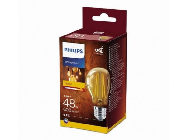 Philips LED VINTAGE Bulb E27 5 - Shoppydeals.co.uk