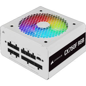 Netzteil CORSAIR 750W CX750F Modular (80+Bronze) RGB White CP-9020227-EU