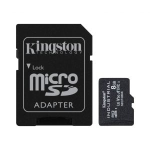 Kingston 8GB Industrial microSDHC C10 A1 pSLC Card+ SD-Adapter SDCIT2/8GB