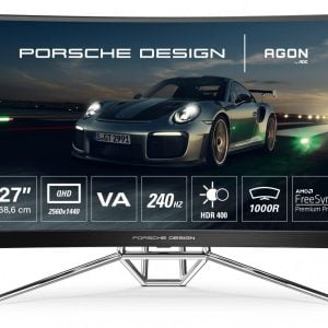 Comparison of the AOC PD27 Porsche Design Curved Gaming Monitor: Our Review After Testing in May 2023 - Shopping
