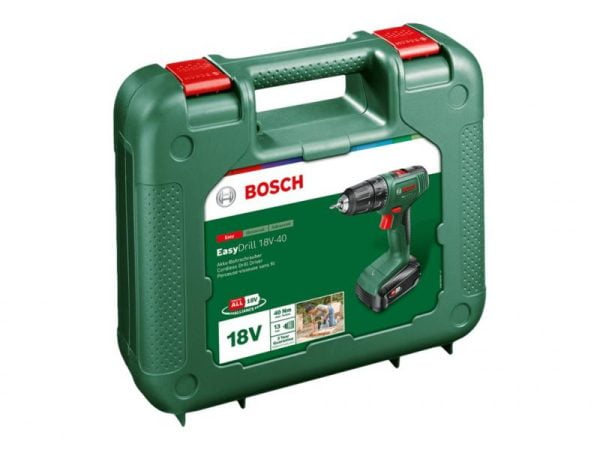 Bosch EasyDrill 18V-40 Cordless Drill 06039D8004 : A Comprehensive Review - shoppydeals.co.uk