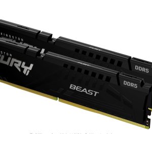 Kingston Fury Beast 2 x 32GB DDR5 5600MT/s CL36 DIMM KF556C36BBEK2-64 - Kingston ShoppyDeals.co.uk