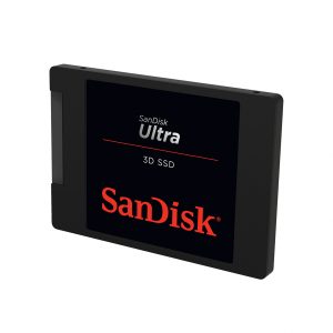 SanDisk Ultra 3D SSD 500GB 2.5 Intern 560MB/s 6Gbit/s SDSSDH3-500G-G26 - SanDisk ShoppyDeals.co.uk