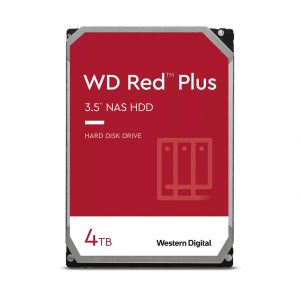 Western Digital Red Plus HDD 4TB 3.5 WD40EFPX - Western Digital ShoppyDeals.co.uk