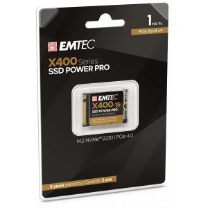 Emtec internal SSD M.2 2230 NVMe X400-15 1TB - Emtec ShoppyDeals.co.uk