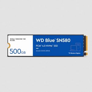 WD Blue SN580 SSD 500GB M.2 4000MB/s WDS500G3B0E - Western Digital ShoppyDeals.co.uk