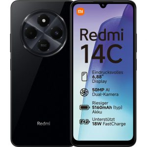 Xiaomi Redmi 14C 256GB 8RAM 4G EU black - MZB0HQJEU - Xiaomi ShoppyDeals.co.uk