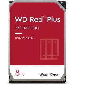 WD Red Plus NAS 8TB SATA III 256MB 6Gb/s 3.5 - WD80EFPX - Western Digital ShoppyDeals.co.uk