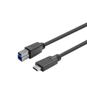 Vivolink USB-C male - B male Cable 20m Black . image