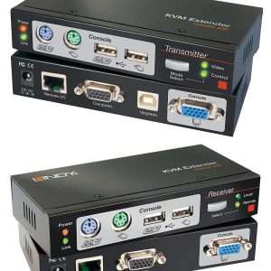 Lindy Cat.5 Kvm Extender Combo 300With Kvm Switches image