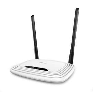 TP-Link 300M WLAN-N-Router 4-Port-Swi. 2 fixed omni-dir antennas image