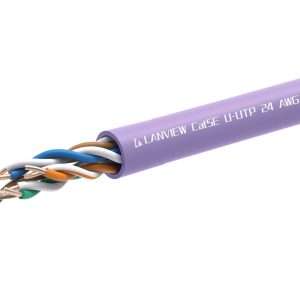 Lanview CAT5e U-UTP Network Cable LSZH