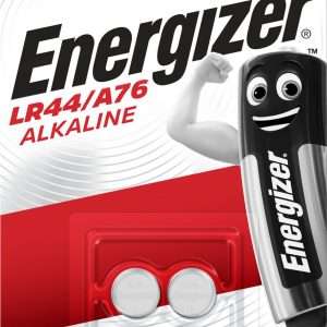 Energizer Battery LR44/A76 Alkaline 2-pa image