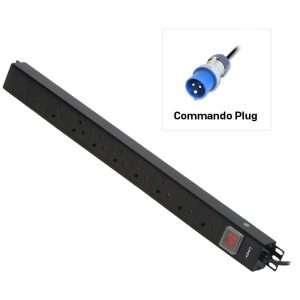Lindy Vertical 8 Way PDU
