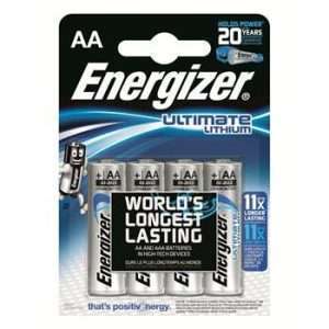 Energizer Lithium AA - LR6 Ultimate 4-pa 7638900262643